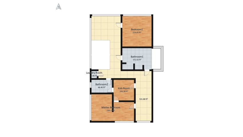 # OceanContest- Modern Beach House floor plan 304.38
