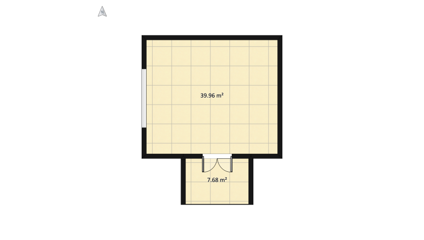 Niña Bohemian Room floor plan 51.78