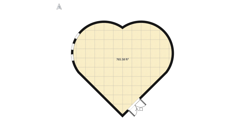 #ValentineContest-demo floor plan 45.26
