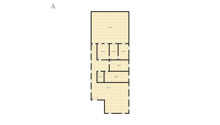 simple house floor plan 352.84