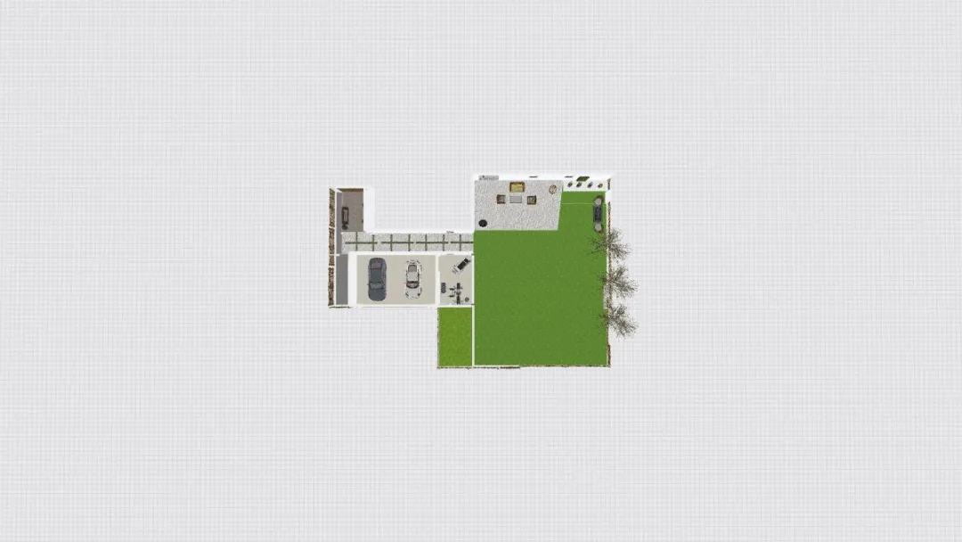 Backyard - Phase 2 2023 3d design renderings