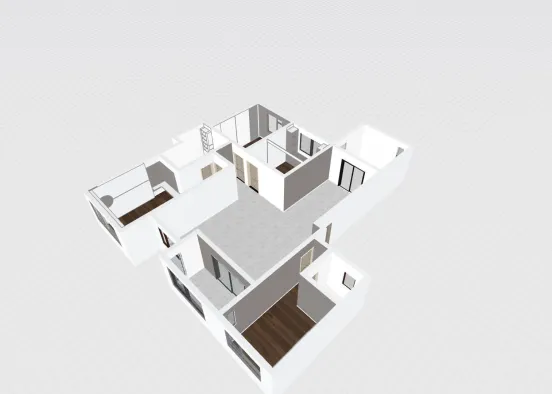 # 11 Three Bedroom Large Floor Plan Визуализация дизайна