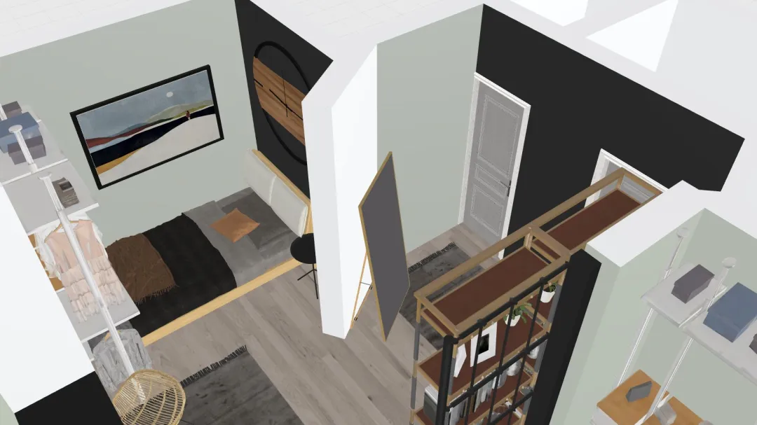 Dorm styles 3d design renderings