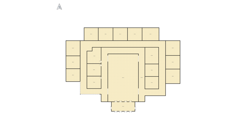 School design first floor floor plan 3823.8