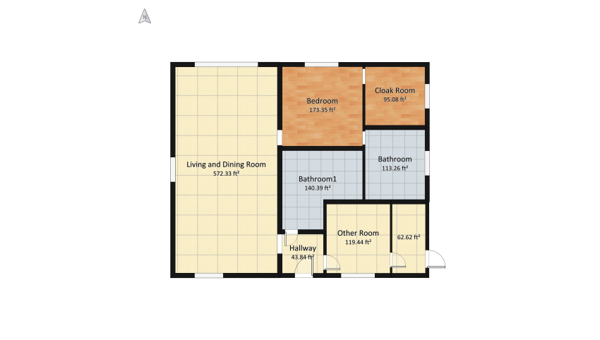 House for young people floor plan 135.46