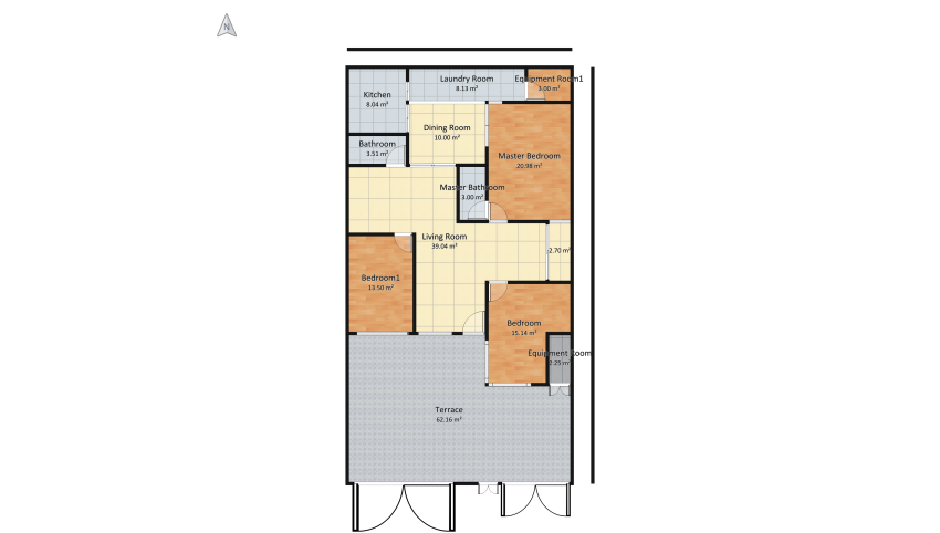 Desain Bunda floor plan 191.46