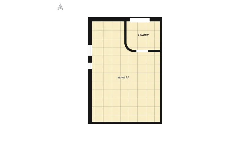 5 Wabi Sabi Empty Room floor plan 102.6