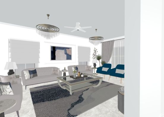 living room 2nd march 2021_copy Design Rendering