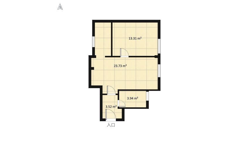 6 Nica floor plan 49.9