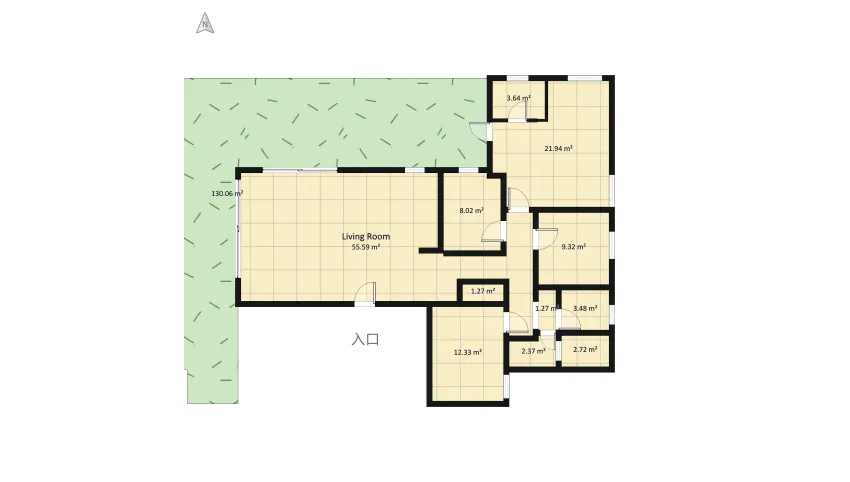 minimalizem floor plan 304.72