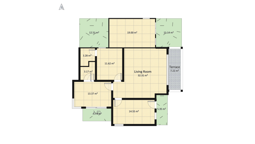 Copy of home c4 ò QUANG floor plan 591.84