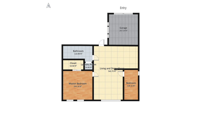 Kody Semeniuk House floor plan 139.5
