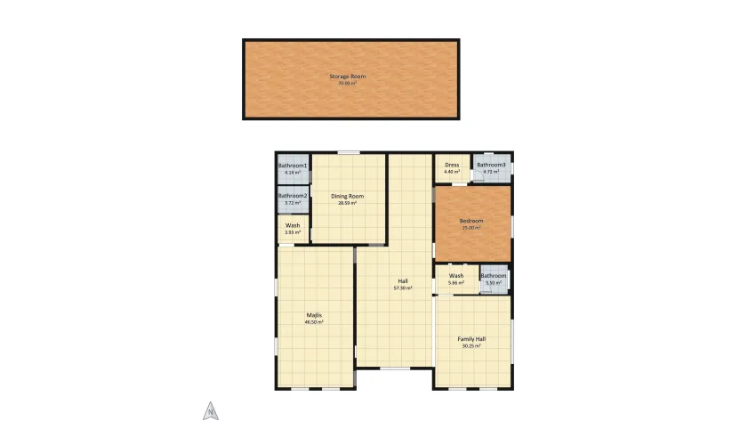 ZAHI INTERIOR DESIGNER floor plan 456.52