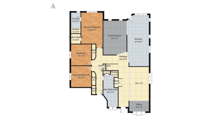 Home Renovation Project - Katelyn floor plan 198.64