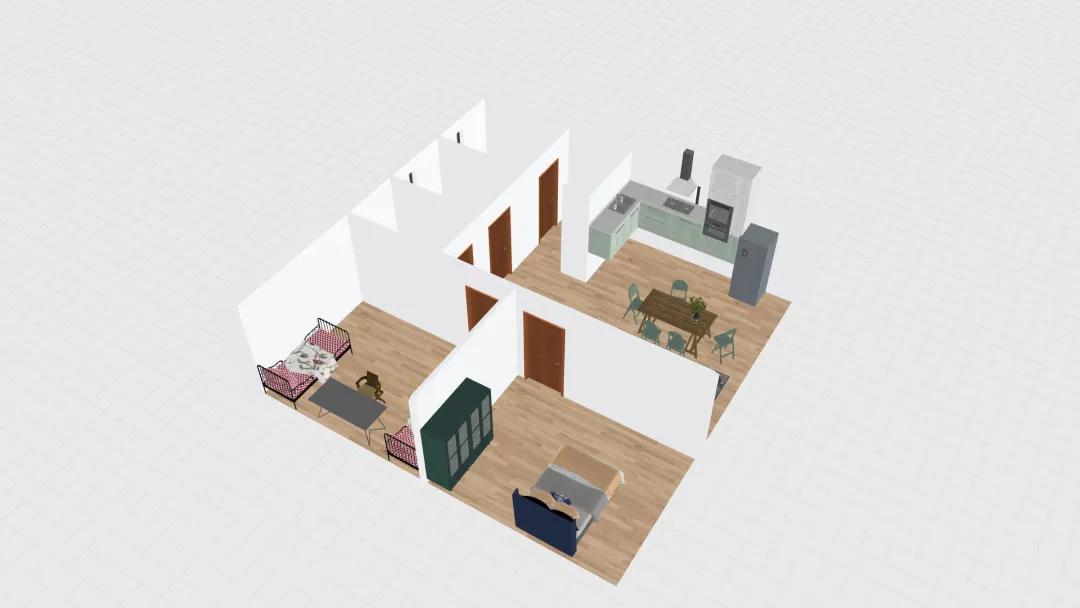 Дом в Дубках 3d design renderings