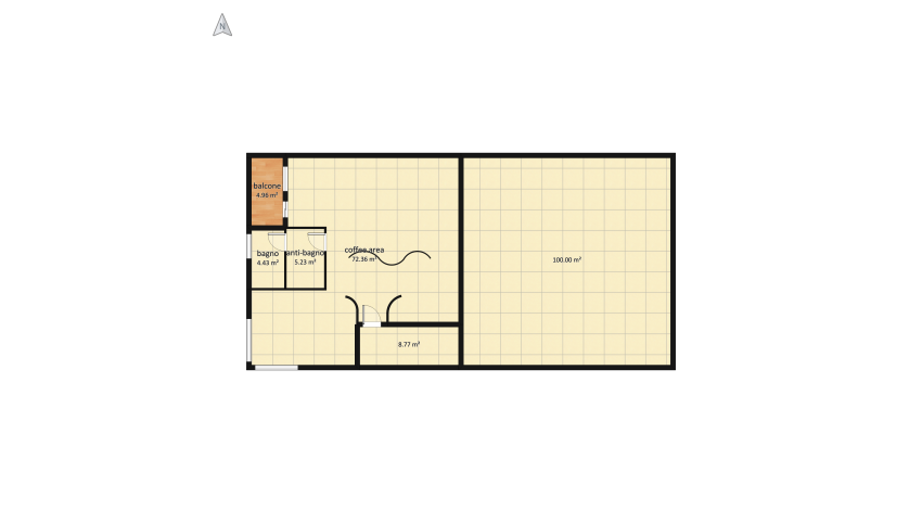 casa del custode floor plan 209.72