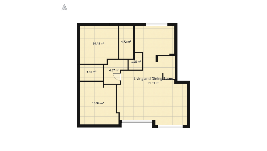 Casa N floor plan 107.51