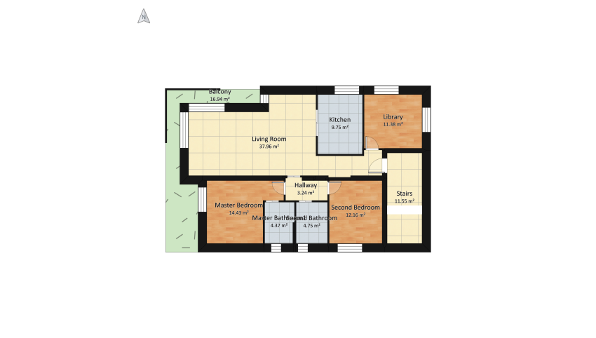 casa floor plan 146.88