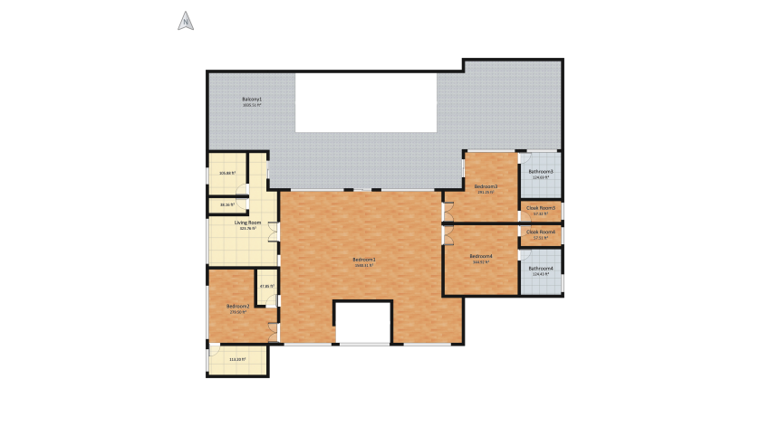 Dream House 2022 floor plan 1442.09