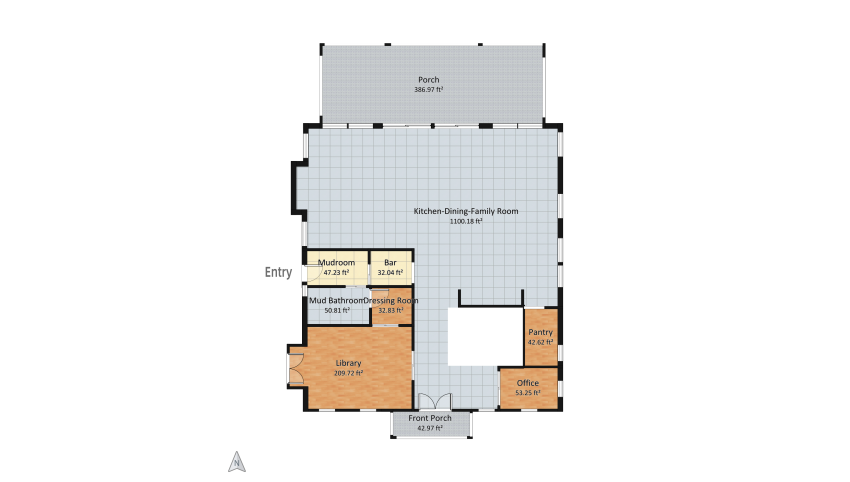 974 c Range and Windows floor plan 470.37