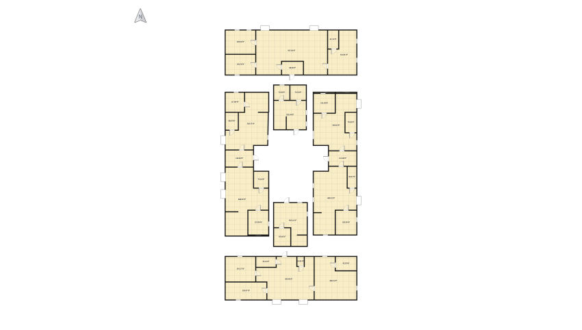 Apartment Complex floor plan 5902.55