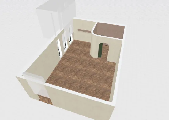 # 5 Wabi Sabi Empty Room Визуализация дизайна