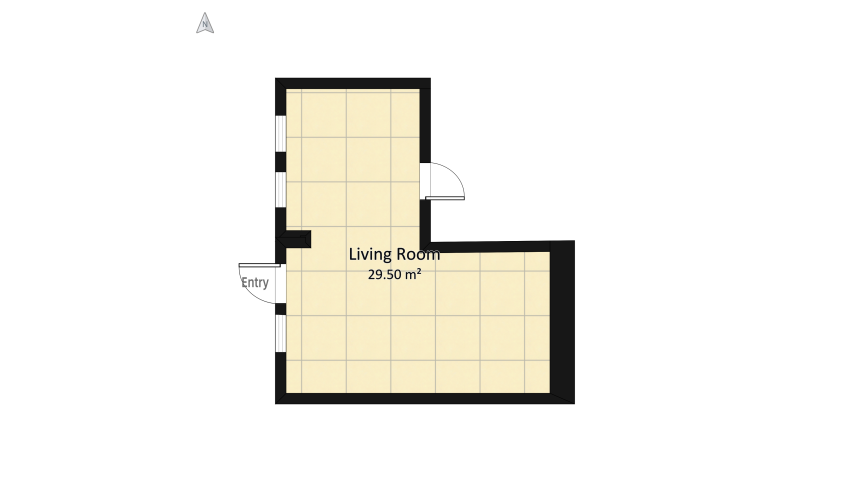 Apartament Militari floor plan 29.51