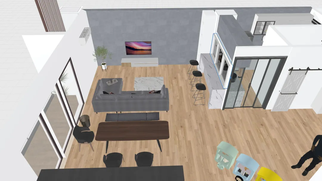 Liao House v8 3d design renderings