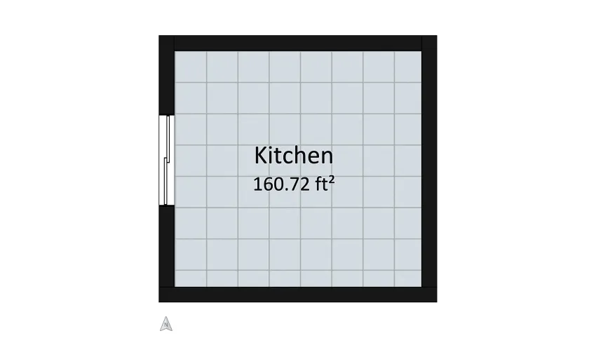 Kitchen floor plan 14.94
