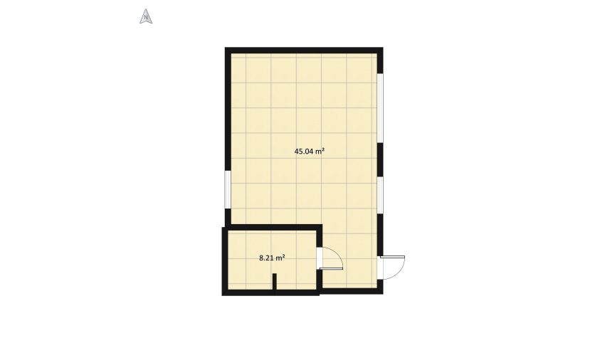 WC design floor plan 58.81