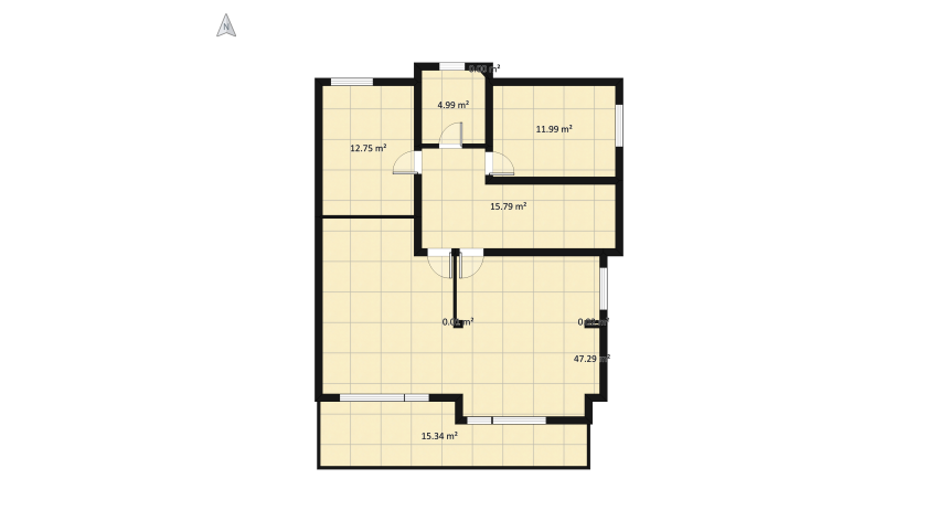 modern living floor plan 121.03