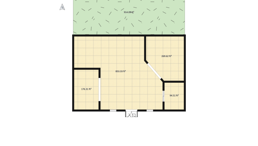 fancy house floor plan 1189.52
