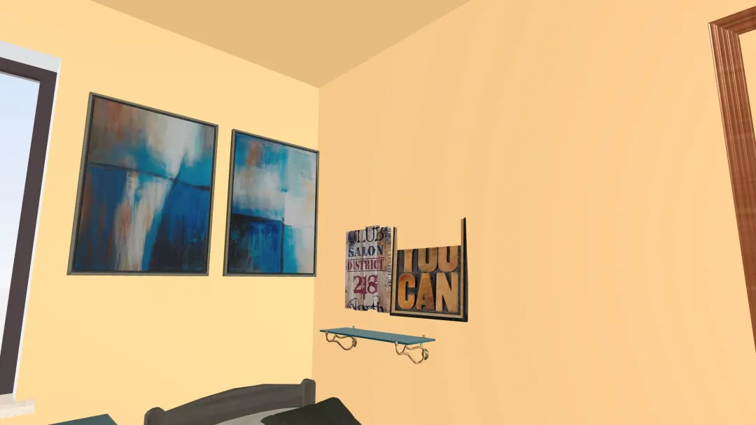 Copy of prototype of p4 design bedroom day 4 3d design renderings