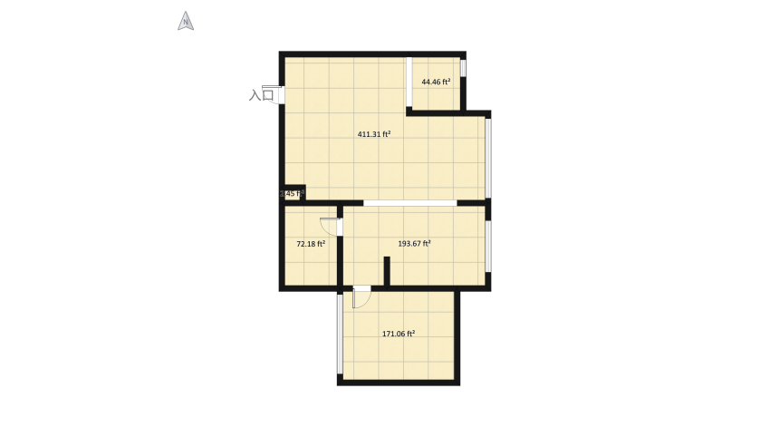 classic apartment #tradicional floor plan 96.04