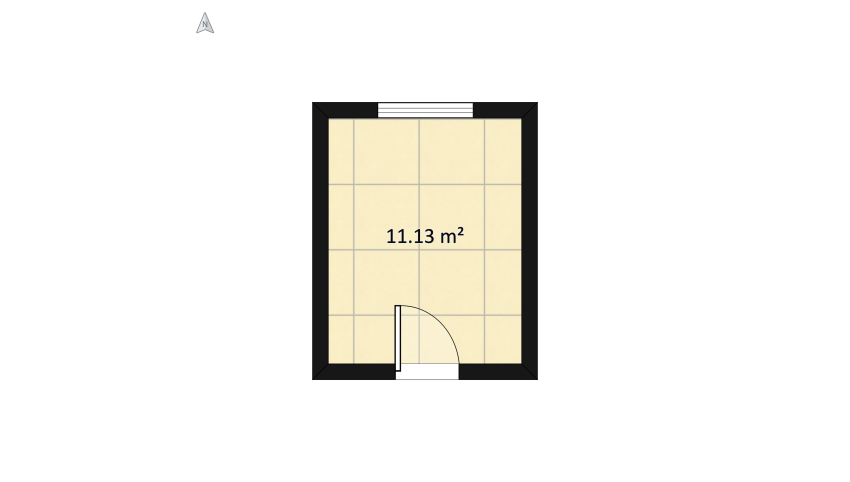 BEDROOM floor plan 12.81