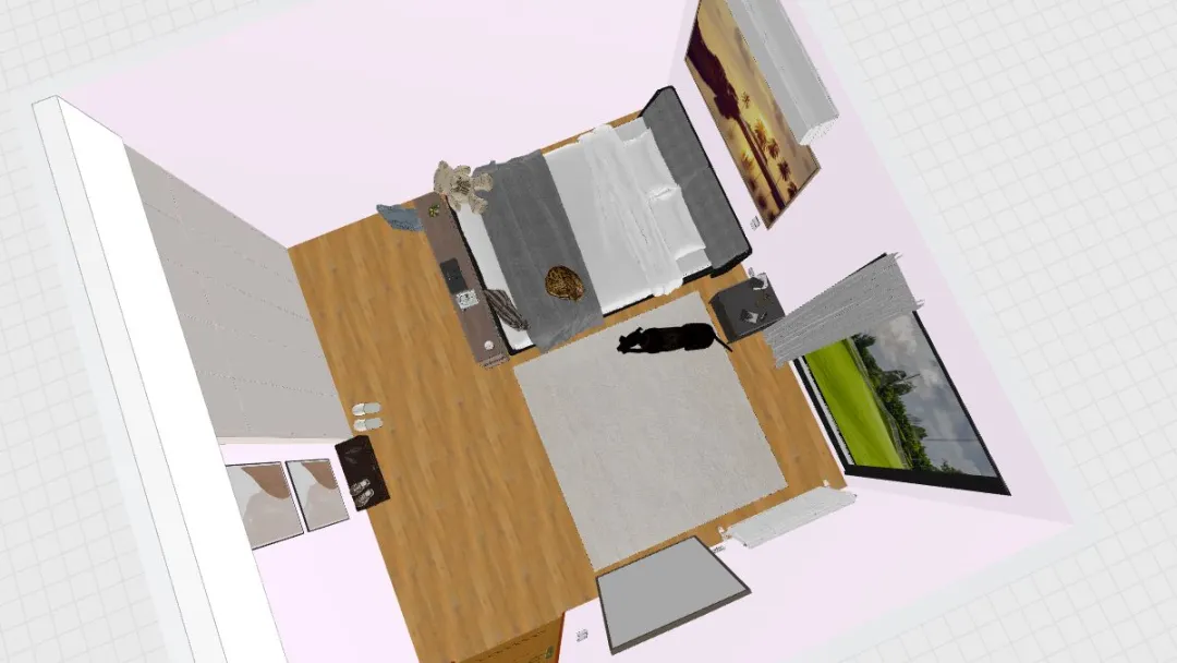 Room remodeling 3d design renderings