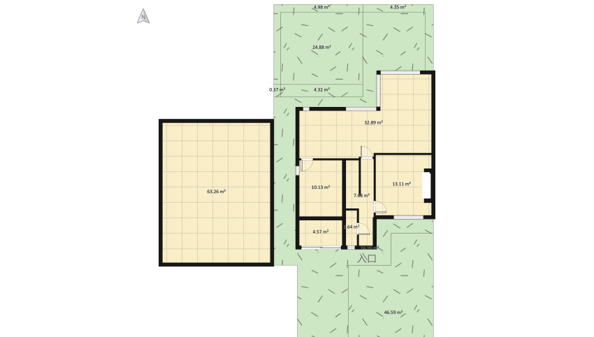 Other Lombardy - Possible Extension floor plan 244.42