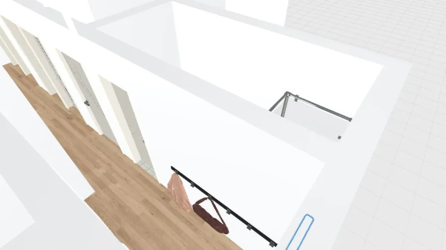 Ohana bath&hall (Ohana w/no staircase -2nd bdrm to add later 3d design renderings