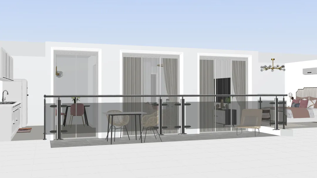 Appartamento 18 3d design renderings