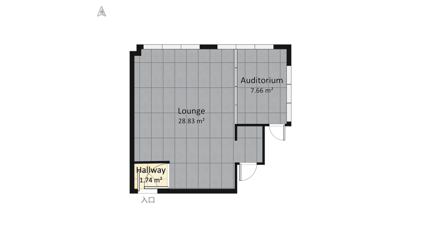 Wolkee Office floor plan 41.41
