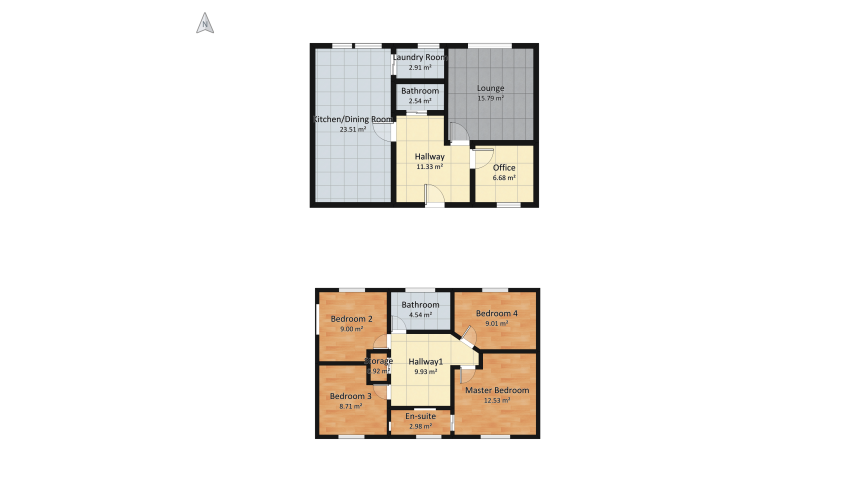 Real Floorplan 2021 (3bed + walk in closet) floor plan 137.29
