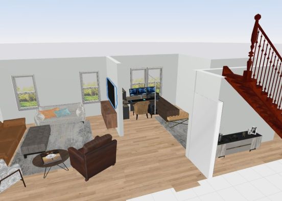 Copy of livingroom 22 move tv Design Rendering