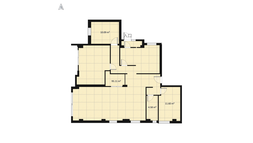 בית כהן 1 floor plan 134.29
