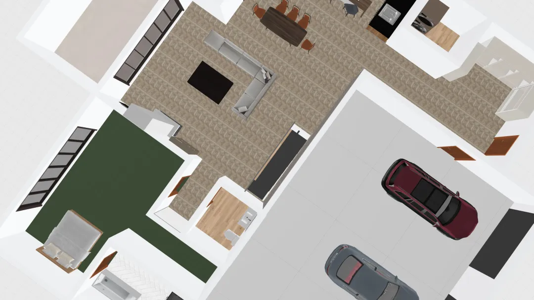 Copy of 4-car garage (6) 3d design renderings