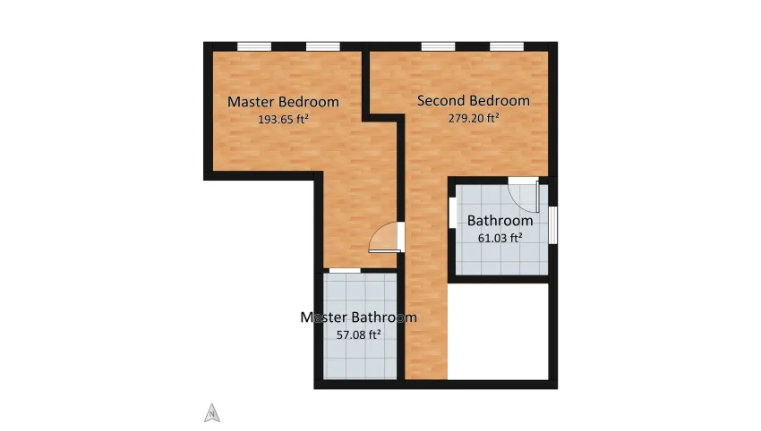 East Village home floor plan 163.96