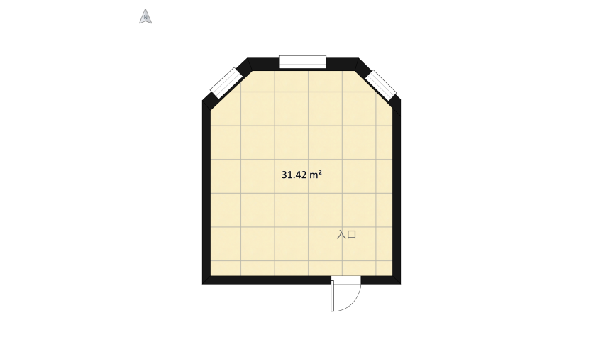 Гостиная floor plan 31.43