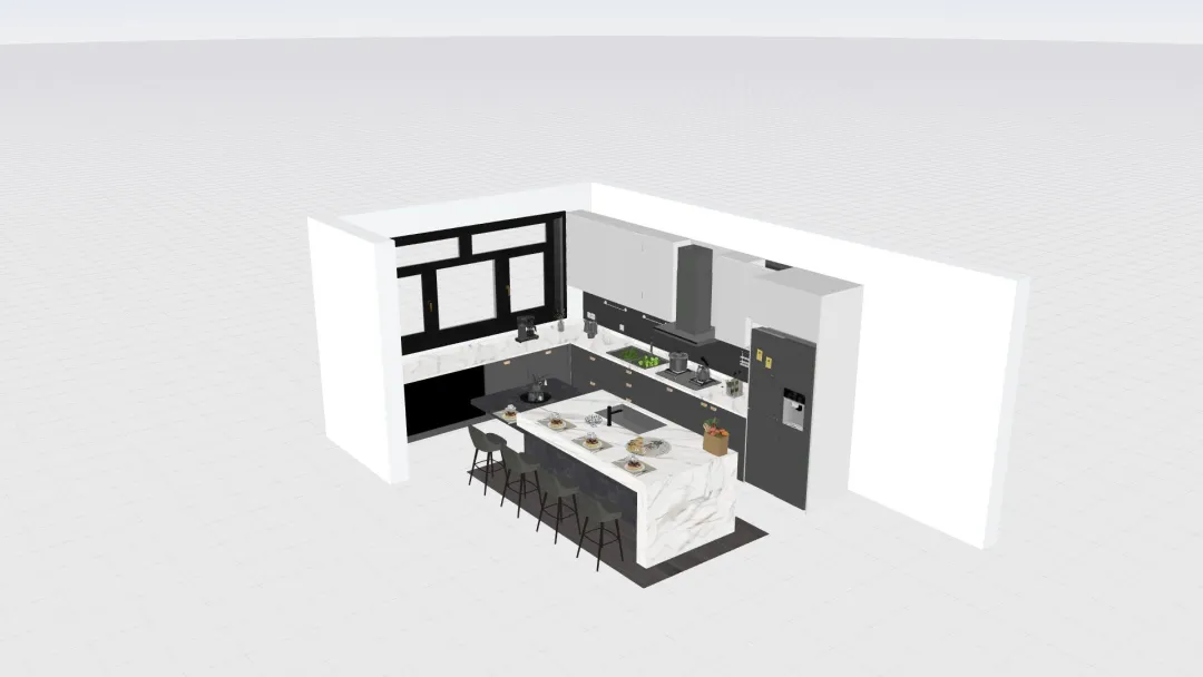 Copy of cocina 3d design renderings