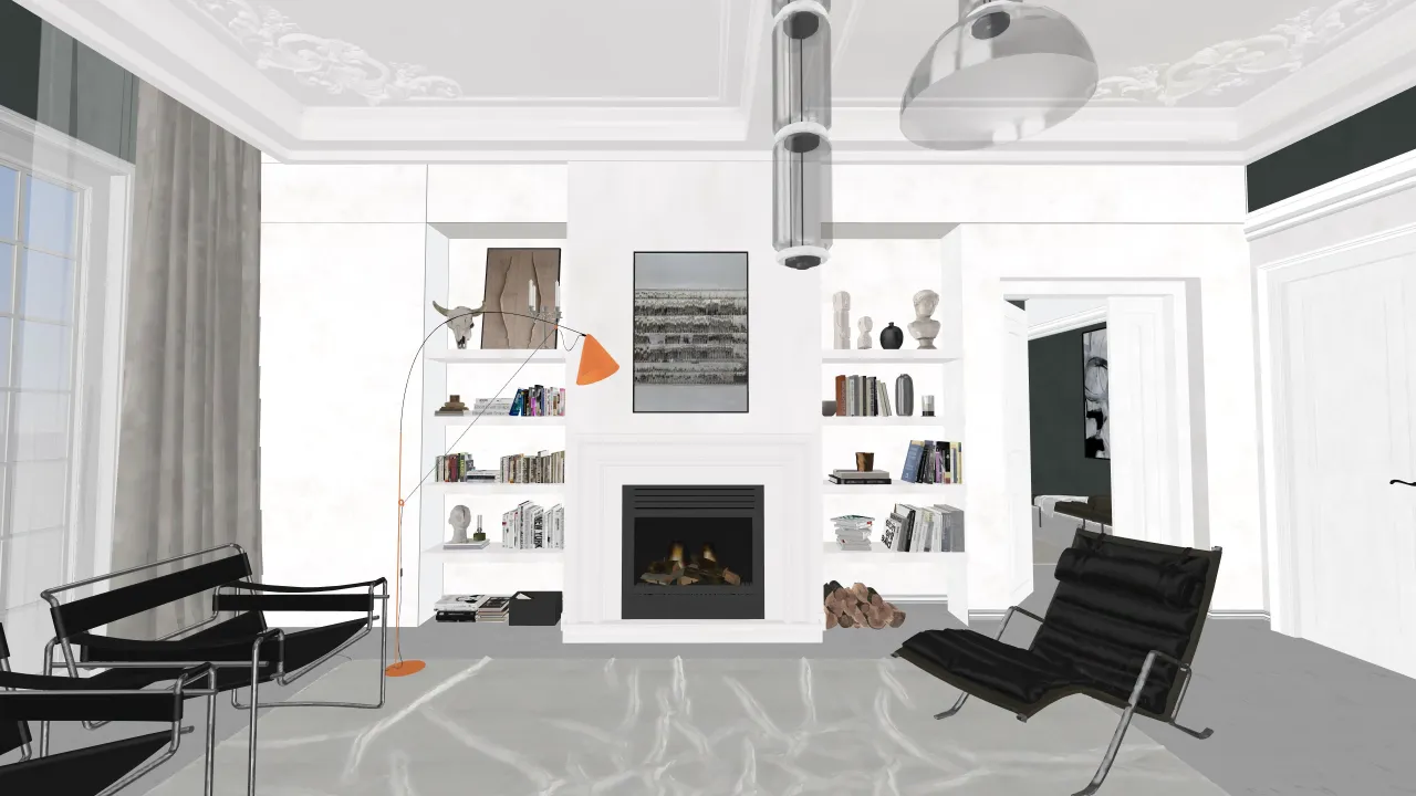 Bauhaus Style Suite 3d design renderings