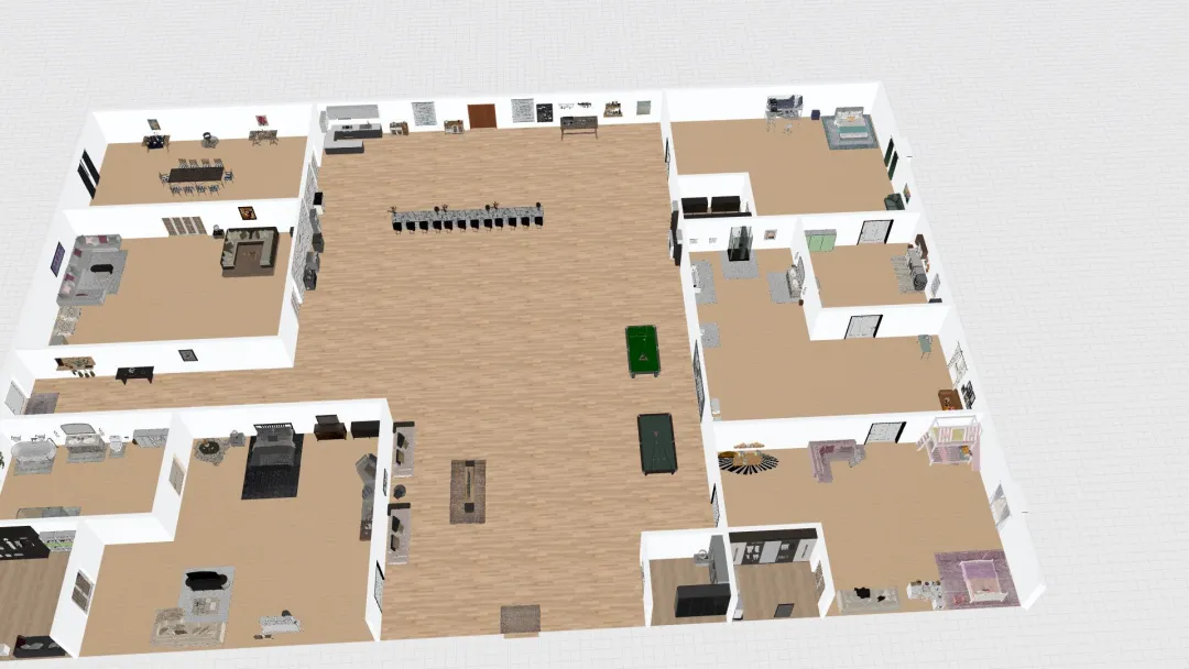 Ranch House_copy 3d design renderings