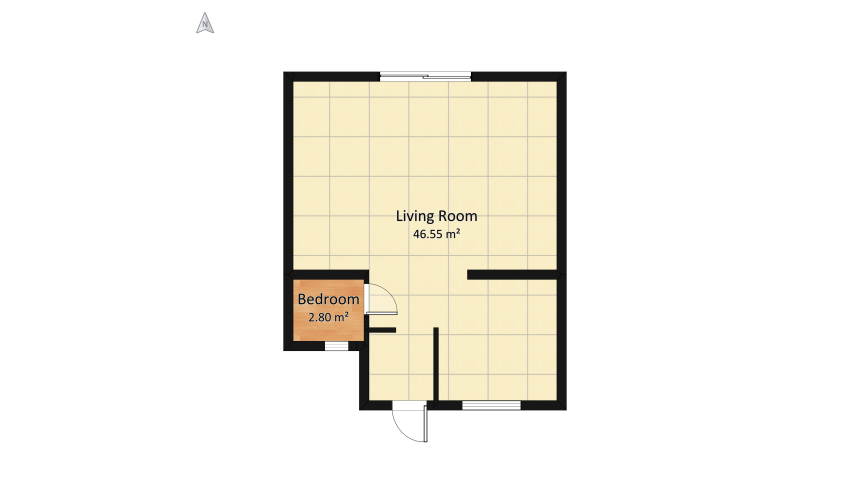 Parter floor plan 54.44